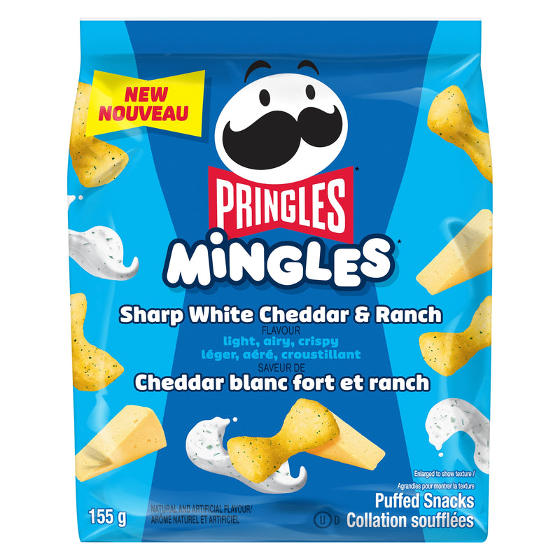 PRINGLES MINGLES CHEDDAR & RAN