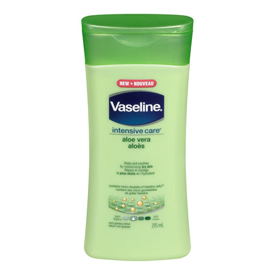 Vaseline Intensive Care Aloe Vera Body Lotion, 295 mL