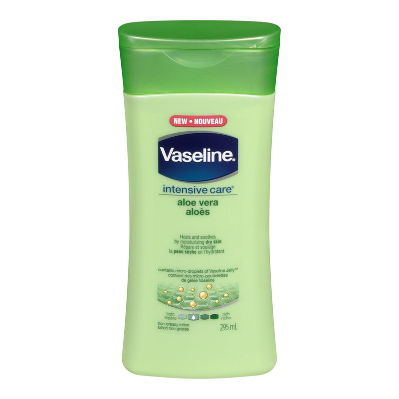 Vaseline Intensive Care Aloe Vera Body Lotion, 295 mL
