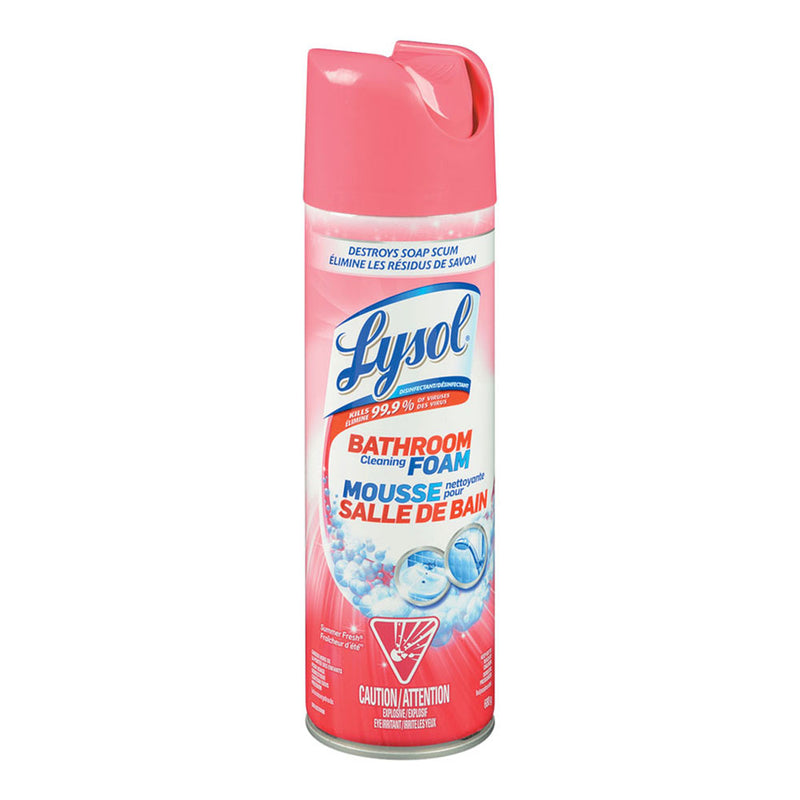 Lysol Bathroom Cleaning Foam Summer Fresh, 680mL