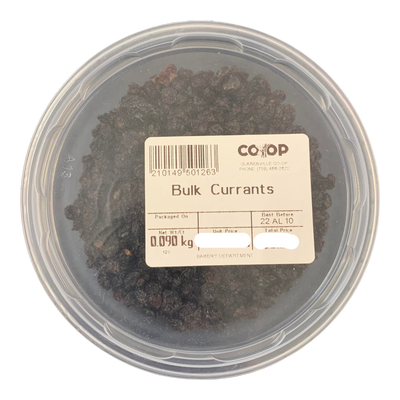 Dried Currants, Bulk