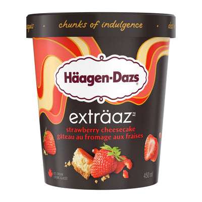 Haagen-Dazs Extraaz Strawberry Cheesecake, 450 mL