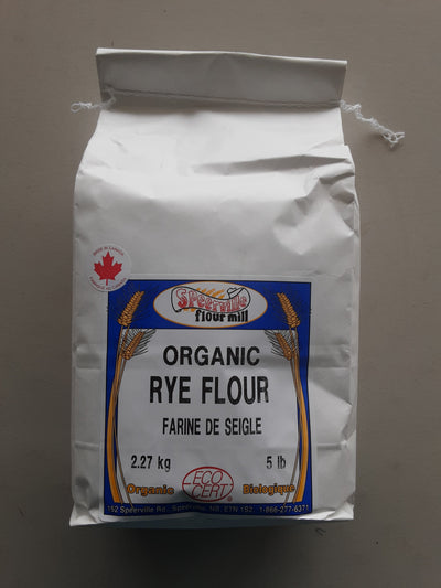 Speerville Flour Mill Organic Rye Flour, 2.27 kg