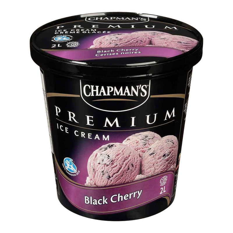 Chapman's Premium Ice Cream Black Cherry, 2L