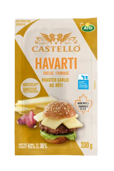 Dofina Arla Havarti Roasted Garlic, 200 g