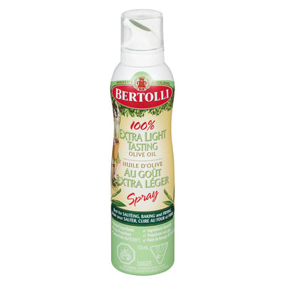 Bertolli 100% Extra Light Tasting Olive Oil Spray, 155 mL