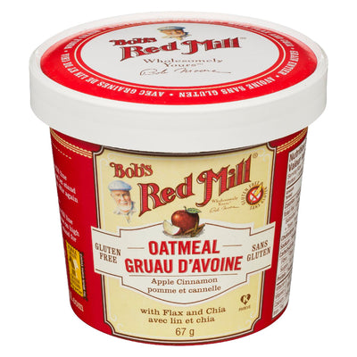 Bob's Red Mill Apple Cinnamon Oatmeal, 67 g