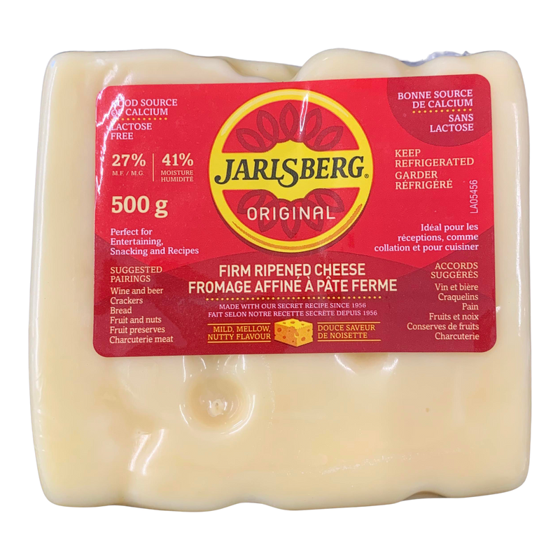 Jarlsberg Lactose Free Original Firm Ripened Cheese, 500 g