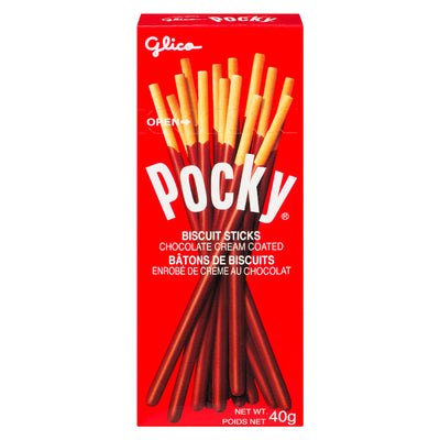 Glico Pocky Chocolate Biscuit Sticks, 10 pk