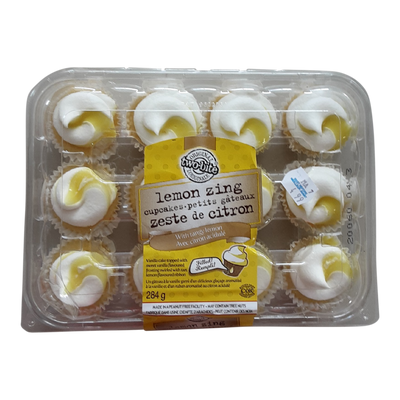 Two Bite Lemon Zing Cupcakes, 12 ct