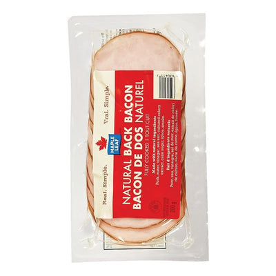 Maple Leaf Natural Back Bacon, 200 g