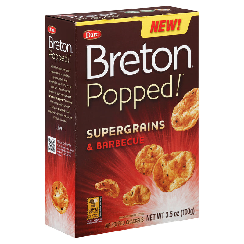 DARE POPPED CRISPS BBQ, 100g