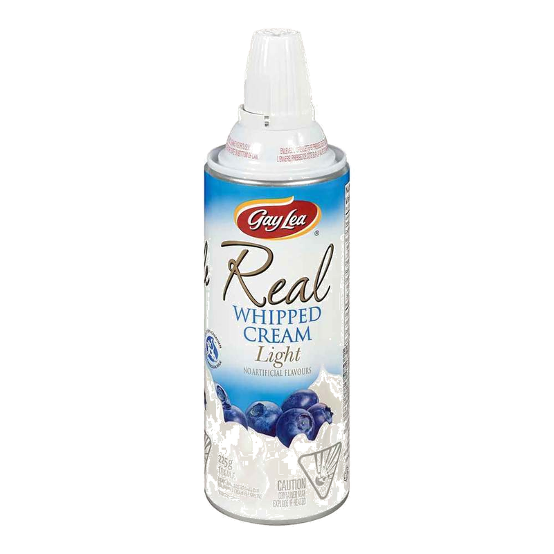 Gay Lea Real Whipped Cream Light, 225 g