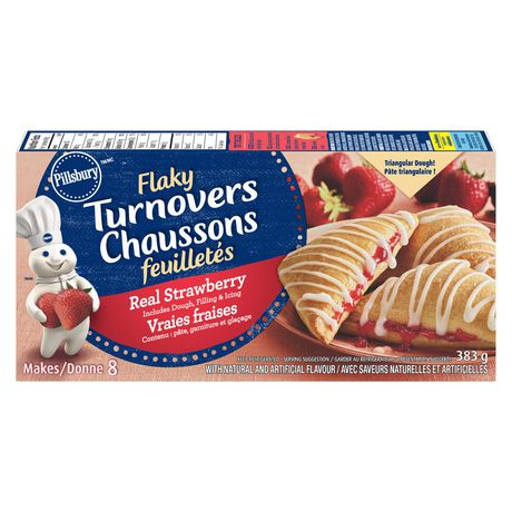 Pillsbury Flaky Turnovers Real Strawberry, 383 g