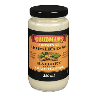 Woodman's Original Creamed Horseradish, 250 mL
