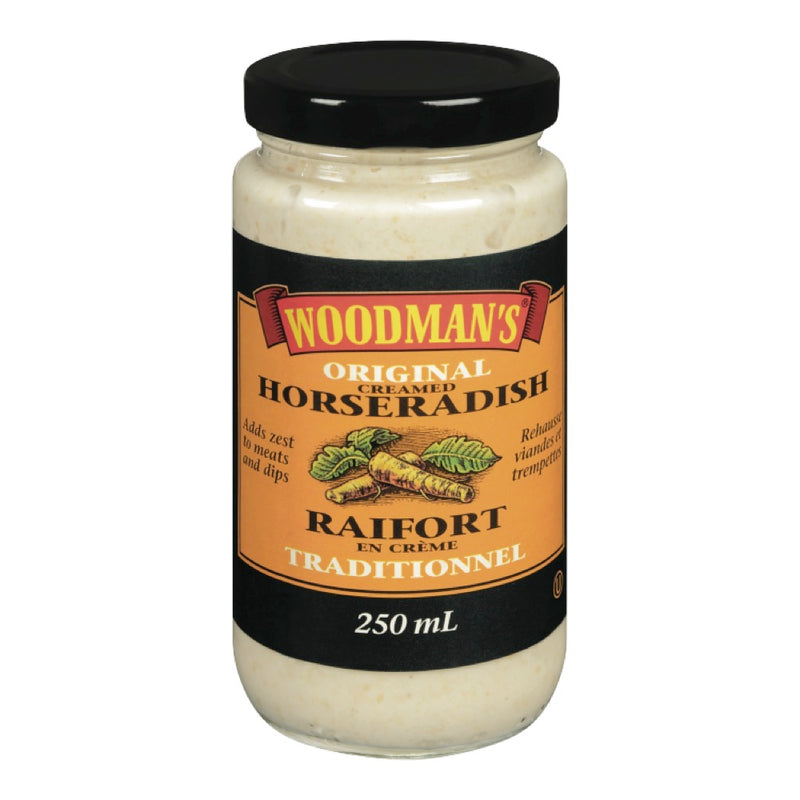 Woodman's Original Creamed Horseradish, 250 mL