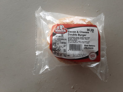 Smith Snacks Bacon & Cheese Double Burger