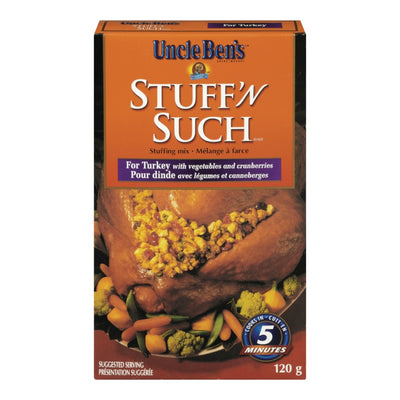 Uncle Ben's, Stuff'n Such, For Turkey with Vegetables and Cranberrie, 120 g