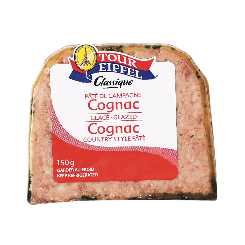 Tour Eiffel Glazed Cognac Country Style Pâté, 150 g
