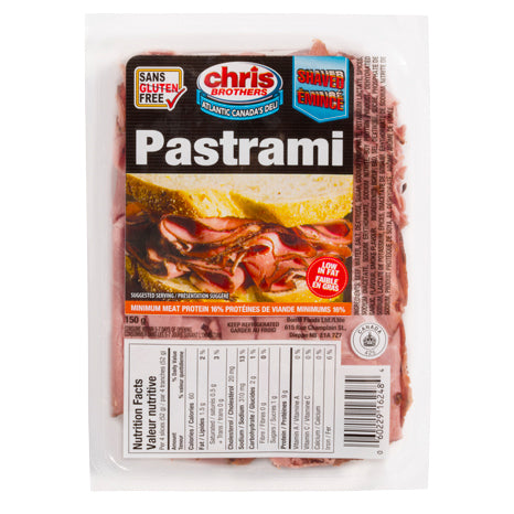 Chris Brothers Shaved Pastrami, 150g