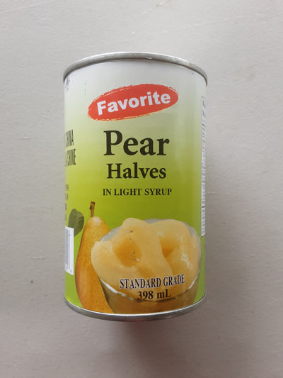 Favorite Pear Halves in Light Syrup, 398 mL