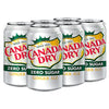Canada Dry Zero Sugar Ginger Ale Mini Cans, 6 x 222 mL