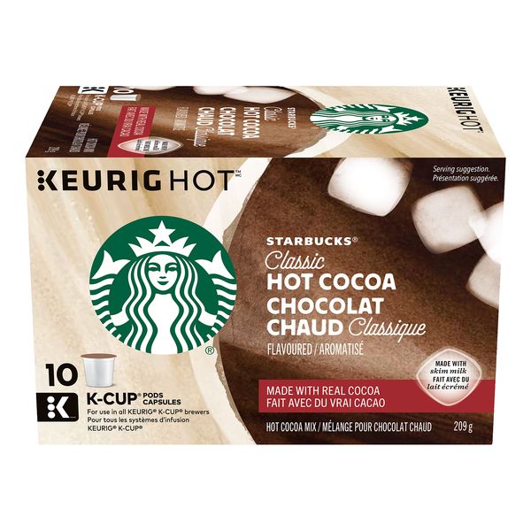 Starbucks Classic Hot Cocoa K-Cup Pods, 209 g   (10ct)