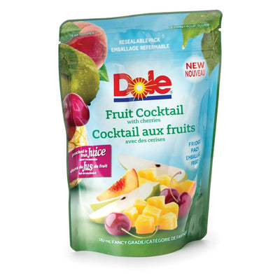 Dole Fruit Cocktail Packed In Fruit Juice, 382 mL