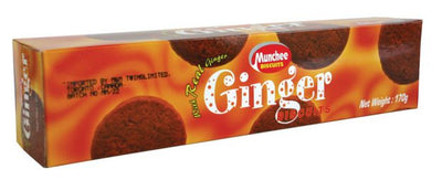 Munchee Ginger Biscuits, 170 g