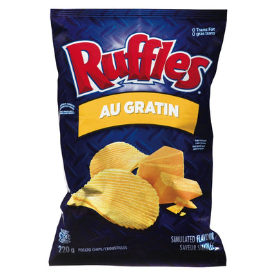 Ruffles Au Gratin Potato Chips, 200 g