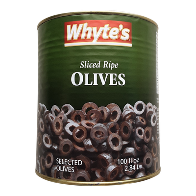 Whyte's Sliced Olives, 2.96 litre