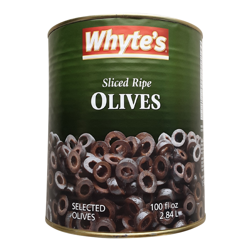 Whyte's Sliced Olives, 2.96 litre
