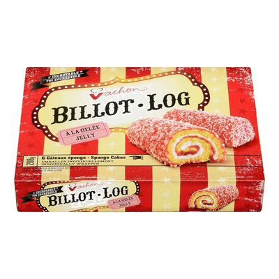 Vachon, Billot Log Sponge Cakes, 288 g