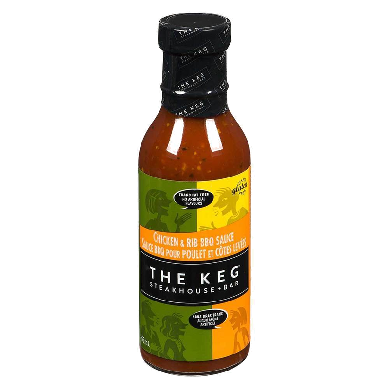 The Keg Chicken & Rib BBQ Sauce, 355 mL