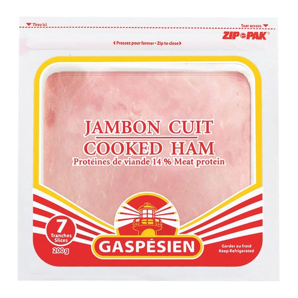 Gaspesien Cooked Ham, 200 g