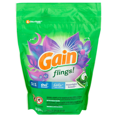 Gain Oxi Boost Moonlight Breeze Laundry Detergent Pods, 31ct