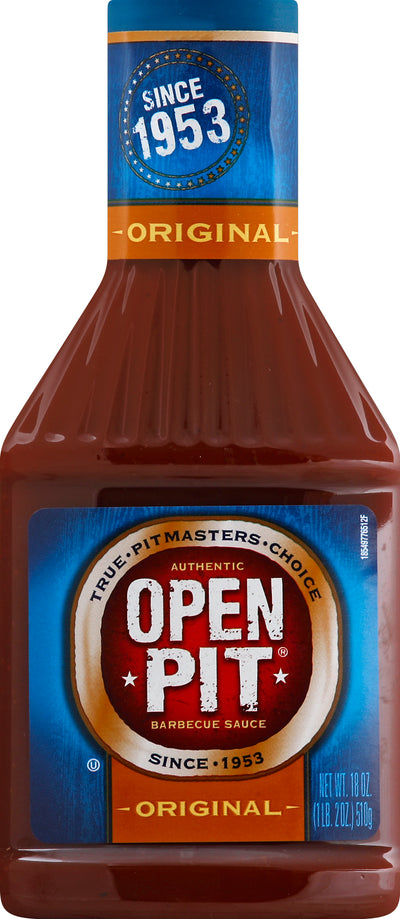 Open Pit Original Barbecue Sauce, 510 g