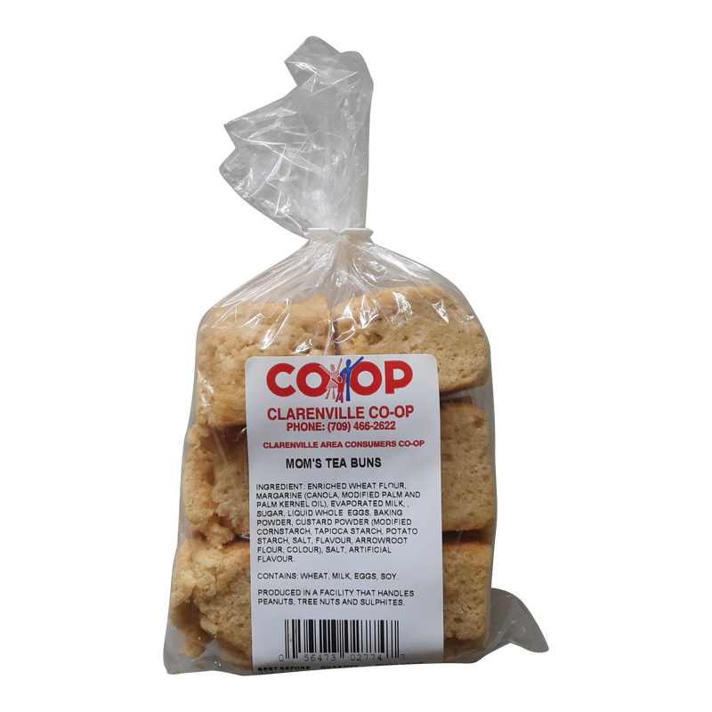 Mom's Plain Tea Buns, 6 ct