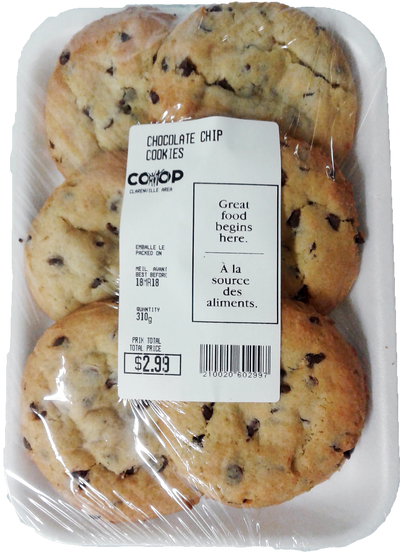 Chocolate Chip Cookies, 6 pk
