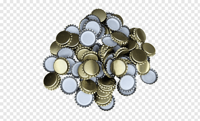 Crown Caps Silver Or Gold, 150 pk