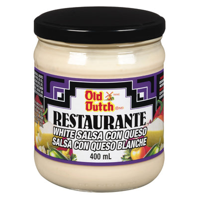Old Dutch Restaura White Salsa Con Queso, 400 mL