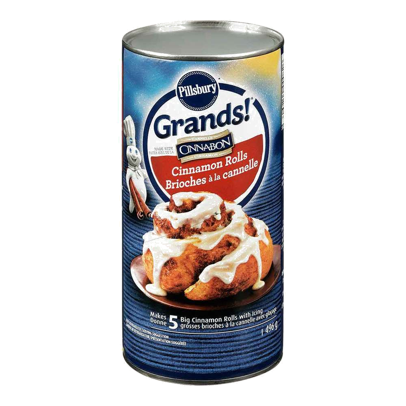 Pillsbury Grands Cinnamon Rolls with Icing, 496 g