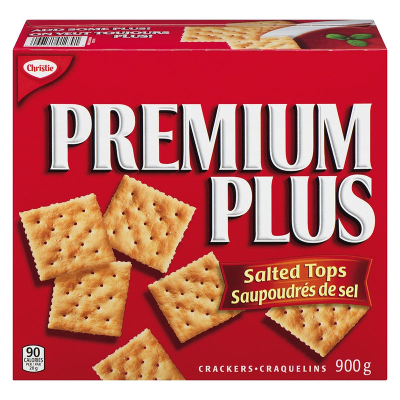 Christie Premium Plus Salted Tops Crackers, 900 g