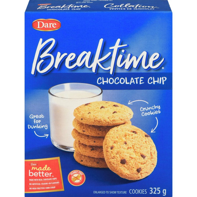 Dare Break Time Chocolate Chip Cookies, 325 g