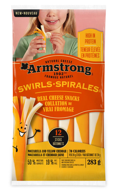 ARMSTRONG CHEESE SWIRLS, 283 g