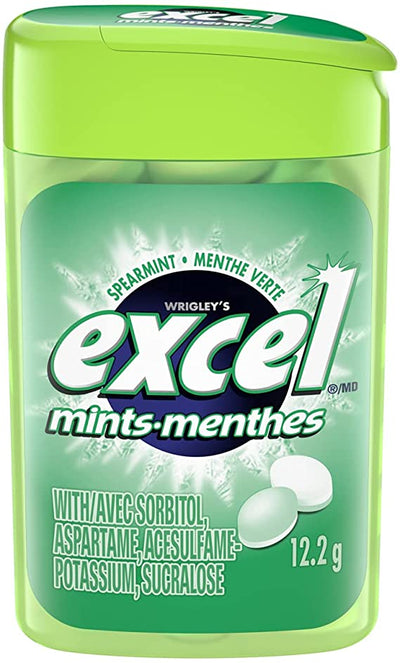 Excel Spearmint Mints, 12.2 g