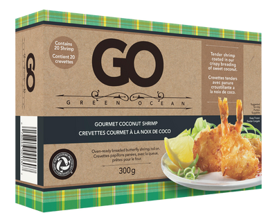 Green Ocean Gourmet Coconut Shrimp, 300 g