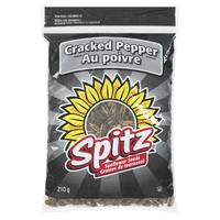 Spitz Cracked Pepper Sunflower Seeds, 210 g