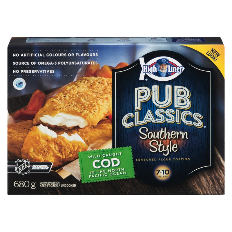 High Liner Pub Classic Southern Style Cod, 680 g