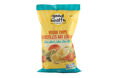Good Health Sea Salt Veggie Chips, 140 g